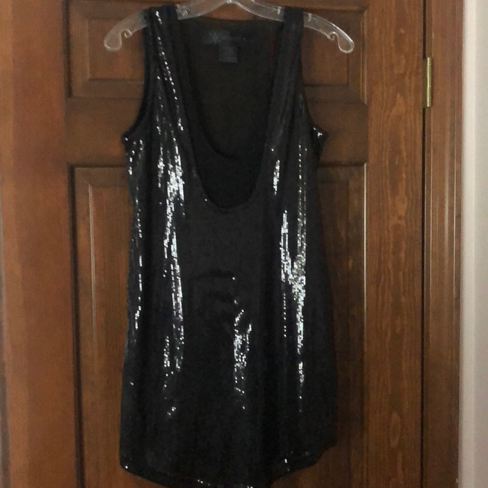 Black sparkle mini dress!